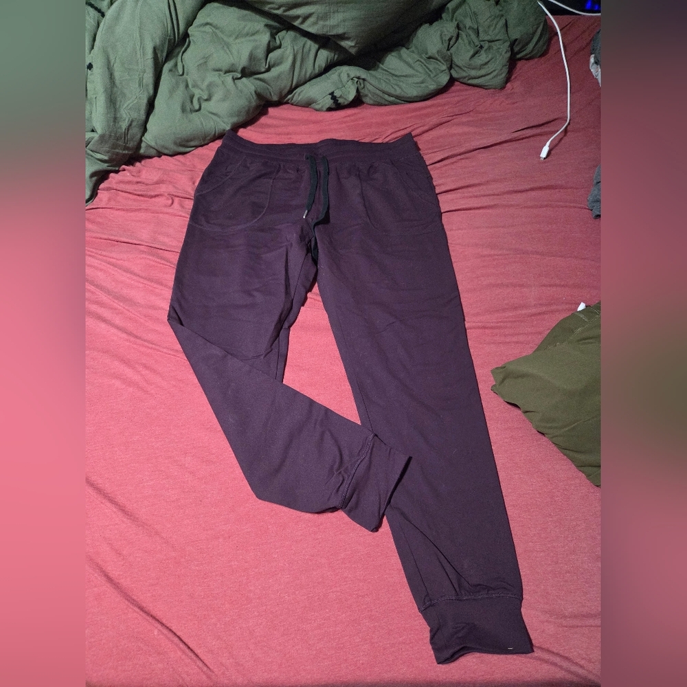 Zyia Purple Jogger Pants